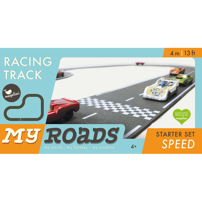 Straßenbau-Set MyRoards RACING TRACK STARTER SET SPEED 20-teilig von Magellan Verlag