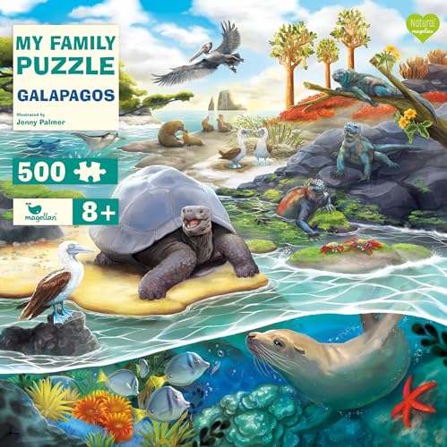 My Family Puzzle - Galapagos: EIN Puzzle zum Abtauchen für die ganze Familie von Magellan GmbH