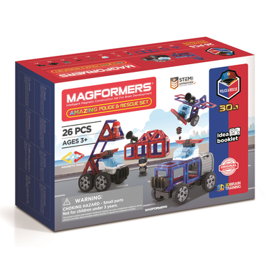 MAGFORMERS® Amazing Police & Rescue Set von Magformers