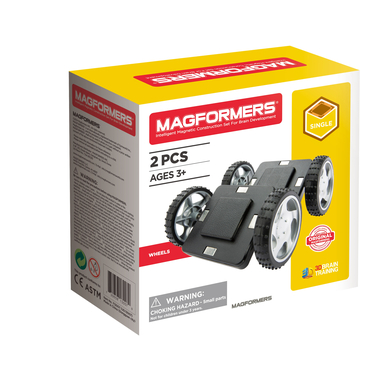 MAGFORMERS® Räder mit Grundplatte 2 von Magformers