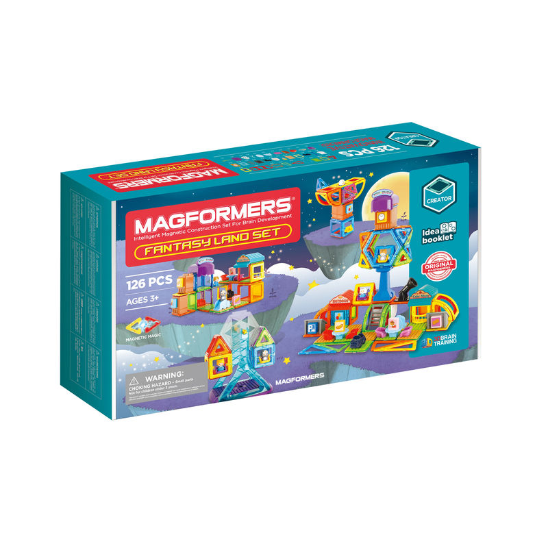 Magnet-Bausatz FANTASY LAND SET 126-teilig von Magformers