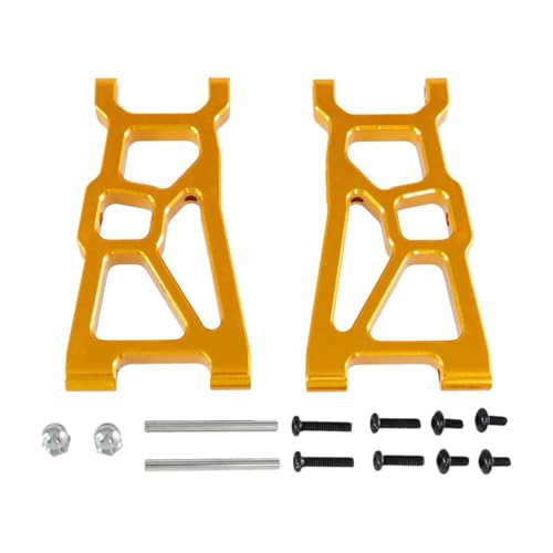 MagiDeal 1/10 Metall vorderer Arm Set Lower Arms Ersatz vordere Schwung Arm für RC-Auto DIY Modifikation RC Desert Off-Straße Fahrzeug, Gold von MagiDeal
