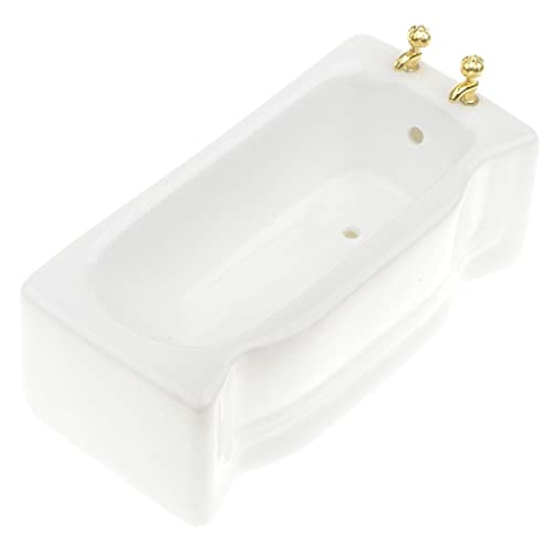 MagiDeal 1/12 Keramik Weiß Quadratisch Badezimmer Badewanne Puppenhaus Dekoration Zubehör, Weiß2 MagiDeal 1/12 Keramik Weiß Quadratisch Badezimmer Badewanne Puppenhaus Dekoration Zubehör, Weiß2 von MagiDeal