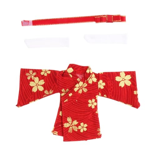 MagiDeal 1/12 Skala weibliche Kimono -Kleidung, Miniatur -Mode -Accessoire -Kleidung Action Figur Kleidung für 6 '' Actionfiguren Dress Up, Rot MagiDeal 1/12 Skala weibliche Kimono -Kleidung, Miniatur -Mode -Accessoire -Kleidung Action Figur Kleidung für 6 '' Actionfiguren Dress Up, Rot von MagiDeal