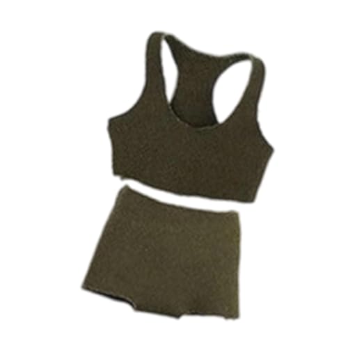 MagiDeal 1/12 Sportweste-Boxershorts-Set für Actionfigur, stylisch, DIY-Styling, Kostümzubehör, Mini-Kleidung, Puppenkleidung, GrÜn MagiDeal 1/12 Sportweste-Boxershorts-Set für Actionfigur, stylisch, DIY-Styling, Kostümzubehör, Mini-Kleidung, Puppenkleidung, GrÜn von MagiDeal