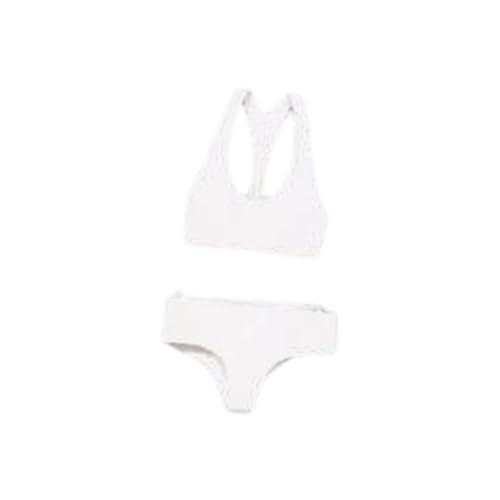 MagiDeal 1/12 weibliche Figuren Unterwäsche Puppenkleidung tun Spiel Spielzeug Sportbekleidung Fashion Costum Sport Outfit für 6 Zoll Figur Körper, Weiß von MagiDeal