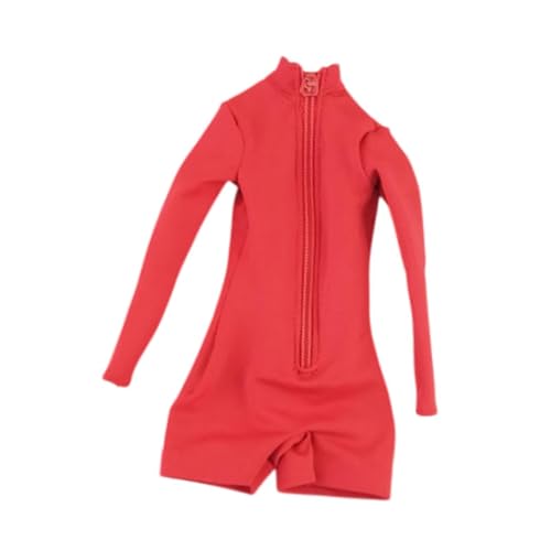 MagiDeal 1/6 Actionfiguren Jumpsuit, weibliche Figur Kleidung Cosplay Doll Outfit Doll Kleidung, Rot MagiDeal 1/6 Actionfiguren Jumpsuit, weibliche Figur Kleidung Cosplay Doll Outfit Doll Kleidung, Rot von MagiDeal