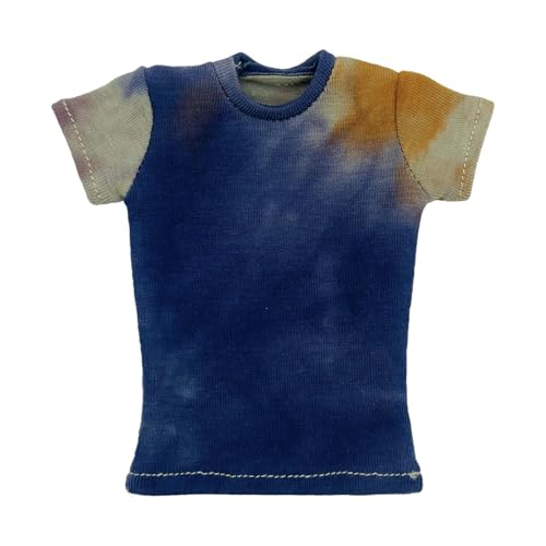 MagiDeal 1/6 Skala Female Actionfiguren T -Shirt Miniaturkleidung, Tragenresistent, einfach zu bedienen, Puppenzubehör Kostüm für das Anziehen, Blau MagiDeal 1/6 Skala Female Actionfiguren T -Shirt Miniaturkleidung, Tragenresistent, einfach zu bedienen, Puppenzubehör Kostüm für das Anziehen, Blau von MagiDeal