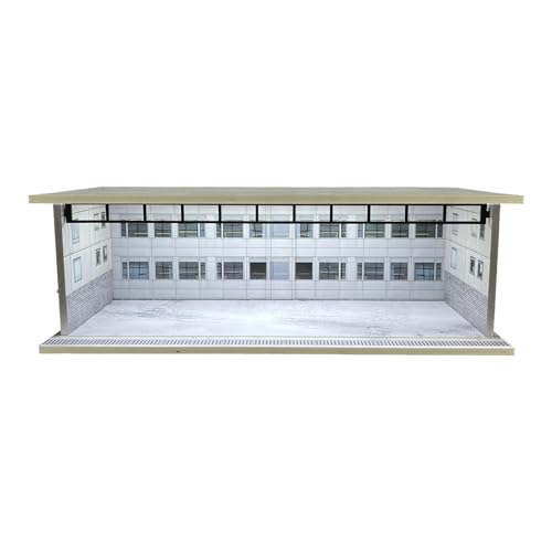 MagiDeal 1/64 Druckguss-Modellauto-Vitrine mit LED-Hintergrund, Parkplatz, Desktop-, Acryl- und PVC-Garagen-Aufbewahrungsbox, Style D MagiDeal 1/64 Druckguss-Modellauto-Vitrine mit LED-Hintergrund, Parkplatz, Desktop-, Acryl- und PVC-Garagen-Aufbewahrungsbox, Style D von MagiDeal