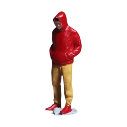 MagiDeal 1/64 Skala Miniaturfigur gemaltes Figur kreativer Ornament Sand Tabelle Miniatur Landschaft Dekor Szene Requisiten Mini -Puppenmodell, Red Sweatshirt Mann MagiDeal 1/64 Skala Miniaturfigur gemaltes Figur kreativer Ornament Sand Tabelle Miniatur Landschaft Dekor Szene Requisiten Mini -Puppenmodell, Red Sweatshirt Mann von MagiDeal