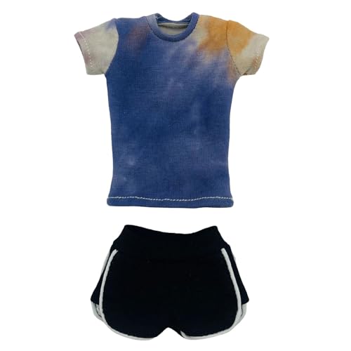 MagiDeal 1: 6 Casual Lose Top mit Shorts, ungezwungene Kurzarm -Laufshorts, Sommertops für 12 -Zoll -Puppenmodell, Blau MagiDeal 1: 6 Casual Lose Top mit Shorts, ungezwungene Kurzarm -Laufshorts, Sommertops für 12 -Zoll -Puppenmodell, Blau von MagiDeal