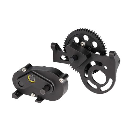 MagiDeal 1:10 RC Crawler Car RC Set Metal RC Auto Ersatz vordere Metallgetriebe für teilweise ersetzt, Schwarz von MagiDeal