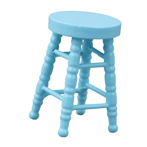 MagiDeal 1:12 Puppenhaus Barhocker Miniaturmöbel Zimmer Mini Thekenhöhe Bar für Schaufensterdekoration Geschenk Handarbeit Lebensszene Layout, Blau MagiDeal 1:12 Puppenhaus Barhocker Miniaturmöbel Zimmer Mini Thekenhöhe Bar für Schaufensterdekoration Geschenk Handarbeit Lebensszene Layout, Blau von MagiDeal