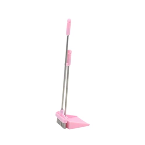 MagiDeal 1:12 Puppenhaus Miniatur Kehrschaufel, Spielzeug, Mini, Miniatur Hausarbeit Reinigungswerkzeuge, Rosa von MagiDeal