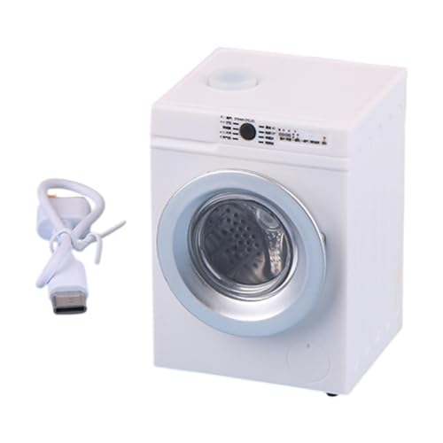 MagiDeal 1:12 Puppenhaus Waschmaschine Simulation Zubehör Spielzeug Puppe Zubehör Dekoration für Schlafzimmer Wohnzimmer Haushaltsdekor, Weiß MagiDeal 1:12 Puppenhaus Waschmaschine Simulation Zubehör Spielzeug Puppe Zubehör Dekoration für Schlafzimmer Wohnzimmer Haushaltsdekor, Weiß von MagiDeal