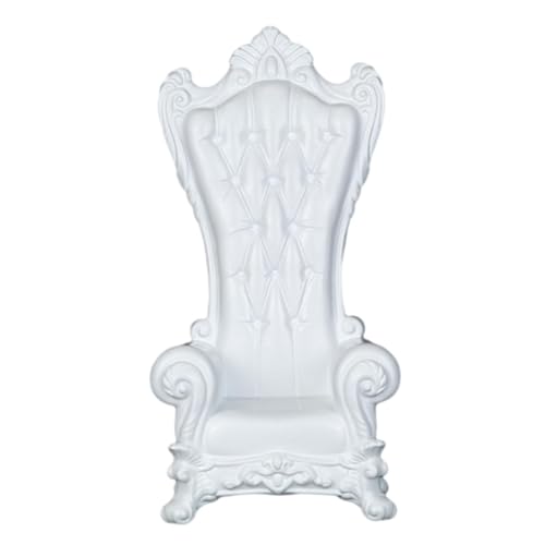 MagiDeal 1:12 Sofa-Couch-Stuhl-Modell, Miniaturmöbel mit Sessel, realistischer Mini-Sofa-Stuhl mit hoher Rückenlehne für Szenen-Gebäude-Layout, Weiß MagiDeal 1:12 Sofa-Couch-Stuhl-Modell, Miniaturmöbel mit Sessel, realistischer Mini-Sofa-Stuhl mit hoher Rückenlehne für Szenen-Gebäude-Layout, Weiß von MagiDeal