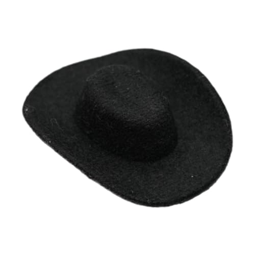 MagiDeal 1:6 Cowboyhut-Actionfigur-Zubehör, DIY-Dekoration, kleines Kappenmodell, Basteln, dekorativer Miniatur-Westernhut für Freunde, Schwarz MagiDeal 1:6 Cowboyhut-Actionfigur-Zubehör, DIY-Dekoration, kleines Kappenmodell, Basteln, dekorativer Miniatur-Westernhut für Freunde, Schwarz von MagiDeal