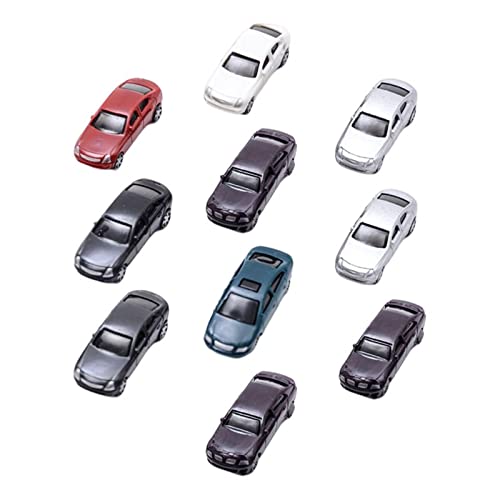 MagiDeal 10 Stück Miniatur-Druckguss-Modellauto, handbemalt für die Sammlung von Parklandschaften, 1/100 MagiDeal 10 Stück Miniatur-Druckguss-Modellauto, handbemalt für die Sammlung von Parklandschaften, 1/100 von MagiDeal