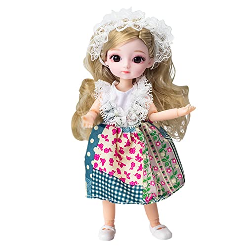 MagiDeal 13 Flexible Verbindung 20 cm 1/8 BJD Puppe Full Set Mode Puppe Spielzeug für Mädchen, Blond von MagiDeal