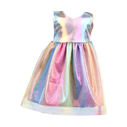 MagiDeal 18-Zoll-Puppenkleid Mädchen-Puppenkleidung Mode Rollenspiel Robuste Outfits Puppenkleidung für 43-cm-Puppen Festival-Geburtstagsgeschenk von MagiDeal