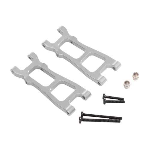 MagiDeal 2 Stücke RC -Auto -Suspension Arm Heck untere Schwung Armhängung Halterung RC Auto Sturd, Argent von MagiDeal