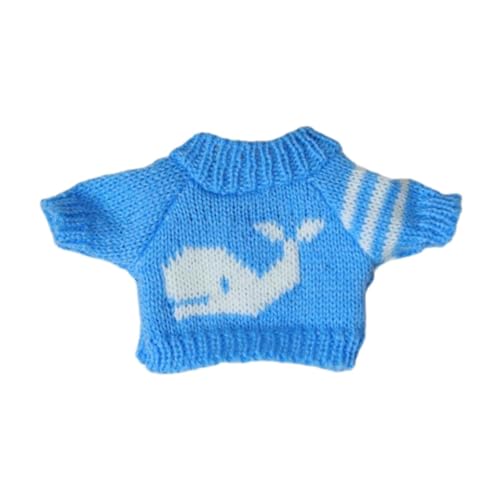 MagiDeal 20 cm Puppenkleidung, Puppenkleidung zum Fotografieren, abnehmbar, bequem, leicht, süßer Puppenpullover, Accessoire, Puppen-Outfit, Blau MagiDeal 20 cm Puppenkleidung, Puppenkleidung zum Fotografieren, abnehmbar, bequem, leicht, süßer Puppenpullover, Accessoire, Puppen-Outfit, Blau von MagiDeal