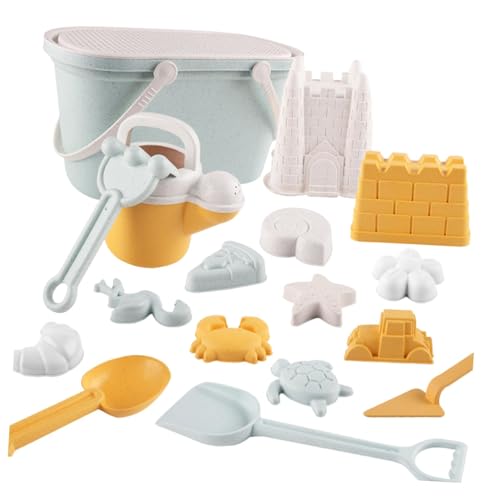 MagiDeal 21-teiliges Strandsandspielzeug für Kinder, Eimer- und Schaufel-Burgspielzeug mit Eimer- und Meerestier-Sandformen MagiDeal 21-teiliges Strandsandspielzeug für Kinder, Eimer- und Schaufel-Burgspielzeug mit Eimer- und Meerestier-Sandformen von MagiDeal