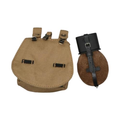 MagiDeal 2X 1: 6 Skalen -Rucksack- und Kesselmodelle realistische Kostümteile tun Toy Mini -Kleidung Zubehör fürfür 12 in Figurenpuppe von MagiDeal
