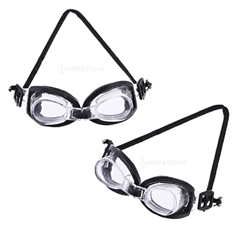 MagiDeal 2pcs Puppenzubehör Schwimmbrille Taucherbrille von MagiDeal