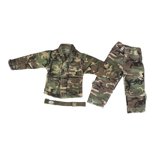 MagiDeal 3 Stücke Mode 1/6 Uniform Vollessatzkostüm für 12 Zoll Figuren Puppenmodell von MagiDeal