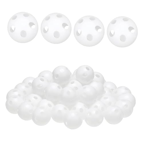 MagiDeal 30 Prozent Spielzeug Rasselkugeln Einsätze Rassel Box Weiße Reparaturpuppe Tier Puppenhandwerksgeräusch Macher Glockenkugeln für DIY Plüschspielzeug, 2.4 cm von MagiDeal