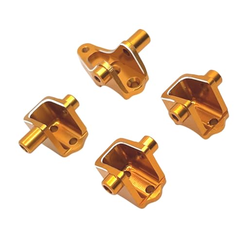 MagiDeal 4 Stück Zugcode Sitzachse Spurstangenbefestigung Sitz Maßstab 1:10 Aluminiumlegierung CNC RC Teile Vorder- und Hinterachse für R1002 R1003 R1001, Gold MagiDeal 4 Stück Zugcode Sitzachse Spurstangenbefestigung Sitz Maßstab 1:10 Aluminiumlegierung CNC RC Teile Vorder- und Hinterachse für R1002 R1003 R1001, Gold von MagiDeal
