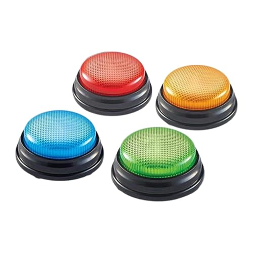 MagiDeal 4-teiliges Quizspiel-Piepsersystem, Lehrerbedarf, Spielshow mit Piepser-Taste für den Debattenwettbewerb in der Firma oder Schule MagiDeal 4-teiliges Quizspiel-Piepsersystem, Lehrerbedarf, Spielshow mit Piepser-Taste für den Debattenwettbewerb in der Firma oder Schule von MagiDeal