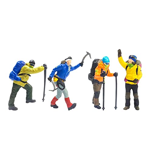 MagiDeal 4 x Miniaturmodell im Maßstab 1:87 zum Wandern, Klettern, Figuren, Layout-Zubehör, Ornament MagiDeal 4 x Miniaturmodell im Maßstab 1:87 zum Wandern, Klettern, Figuren, Layout-Zubehör, Ornament von MagiDeal
