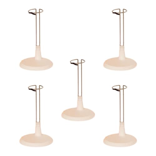 MagiDeal 5X Puppe Stehen Unterstützung Halterung Spielzeug Puppe Halter Einstellbar Tragbare Figuren Display Rack, 12 bis 14 cm für 20 von MagiDeal