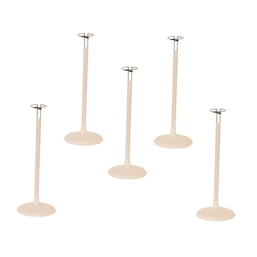 MagiDeal 5X Puppe Stehen Unterstützung Halterung Spielzeug Puppe Halter Einstellbar Tragbare Figuren Display Rack, 30 bis 38 cm für 45 von MagiDeal