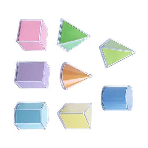 MagiDeal 8 Stück Blöcke mit geometrischen Formen, transparent, stapelbar, Montessori-Spielzeug für Kleinkinder MagiDeal 8 Stück Blöcke mit geometrischen Formen, transparent, stapelbar, Montessori-Spielzeug für Kleinkinder von MagiDeal