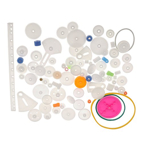 MagiDeal 85Pieces Satz Sortierte Zahnstangen Antriebsrädchen Kunststoff Zahnräder Modellbau MagiDeal 85Pieces Satz Sortierte Zahnstangen Antriebsrädchen Kunststoff Zahnräder Modellbau von MagiDeal