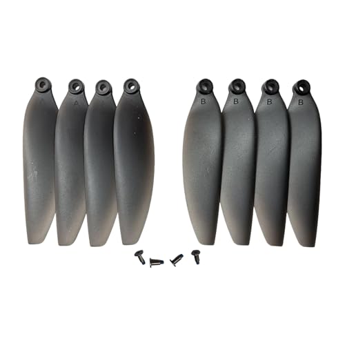 MagiDeal 8X Drohnenpropeller, Ersatzteile, professionell, leicht, hochfest, 2,28 Zoll, mit Schraube für Ying S3 K918 SG108 L108, Durchscheinend von MagiDeal