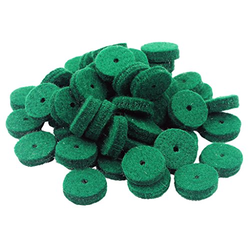 MagiDeal 90er/ Set Klavier Filz Scheiben Tasten Druckstoff Flügel Klavier Reparatur Werkzeug - Grün MagiDeal 90er/ Set Klavier Filz Scheiben Tasten Druckstoff Flügel Klavier Reparatur Werkzeug - Grün von MagiDeal