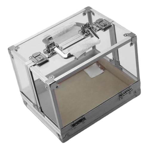 MagiDeal Acryl -Chip -Hülle -Organizer Clear Accessoires 600 Chips Kapazität Tragbarer staubdes Multifunktional -Chip -Trägerspeicherbox von MagiDeal