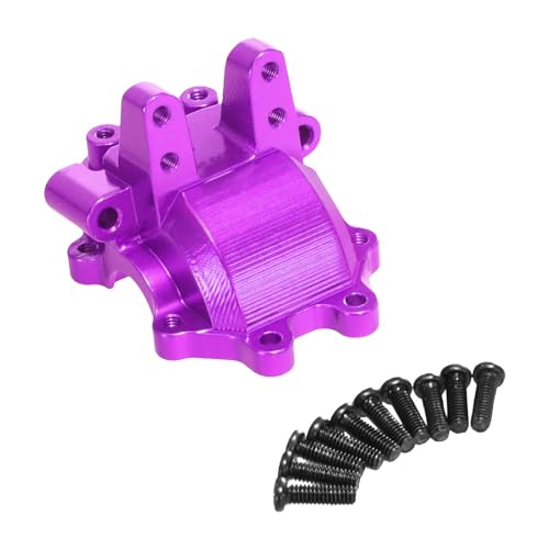 MagiDeal Aluminium vordere obere Oberseite unter Getriebeabdeckung Differentialgehäuse Ersatz für robuste Getriebedifferhalten für 1:14 H14BM 14210 14209, Lila von MagiDeal