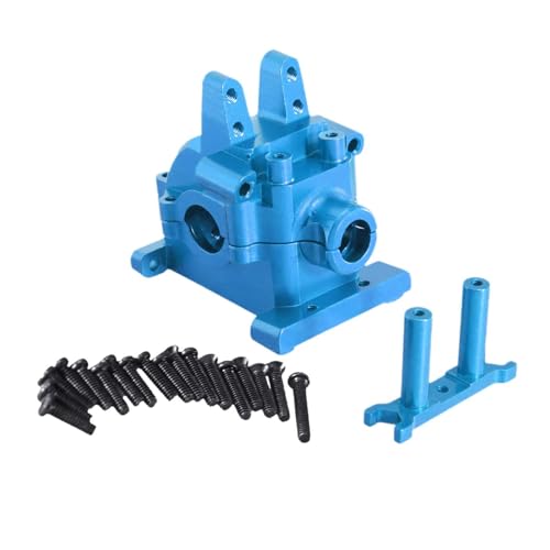 MagiDeal Austausch der vorderen Getriebegehäuseabdeckung aus Metall, zu installierende Upgrade-Getriebeschale für 1:14 14209 14210 14211 RC, Blau von MagiDeal