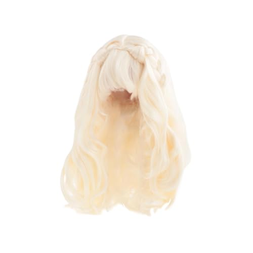 MagiDeal BJD Puppenhaarperücke, Basteln, Hochtemperaturseide, Modepuppendekor, Puppenzubehör, Teile, weiches langes Handarbeitsstück für 20-cm-Puppen MagiDeal BJD Puppenhaarperücke, Basteln, Hochtemperaturseide, Modepuppendekor, Puppenzubehör, Teile, weiches langes Handarbeitsstück für 20-cm-Puppen von MagiDeal
