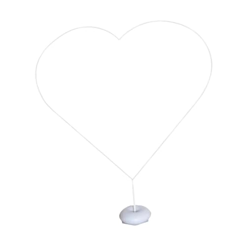 MagiDeal Ballon Arch Garland Stand Kit Herzgeformte Dekoration Hintergrund Unterstützung für Geburtstag Jubiläum Halloween Engagement von MagiDeal