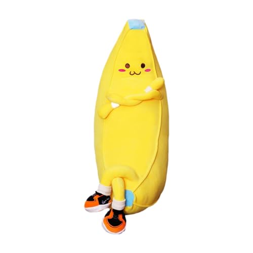 MagiDeal Banana Plüschpuppenspielzeuggeschenk, süße dekorative weiche Bequeme Begleiterin, weiche Puppe für Sofa, Wohnzimmer, Schlafzimmer, Bettdekoration, 70cm MagiDeal Banana Plüschpuppenspielzeuggeschenk, süße dekorative weiche Bequeme Begleiterin, weiche Puppe für Sofa, Wohnzimmer, Schlafzimmer, Bettdekoration, 70cm von MagiDeal