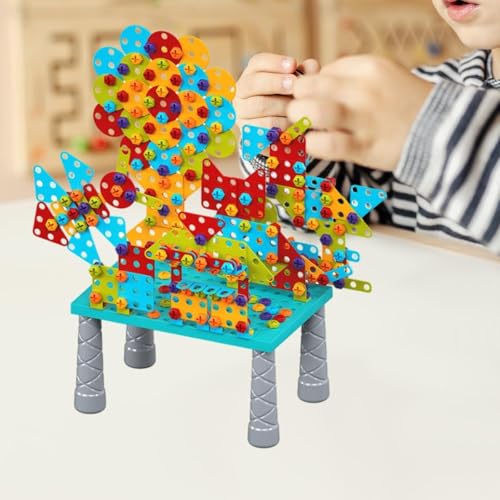 MagiDeal Bauspielzeug für Kinder, pädagogisches Konstruktionsspielzeug, Entwicklungsbausteine ​​zum Lernen, Jungen und Mädchen, Weihnachten, 24 cm X 16 cm X 18.5 von MagiDeal