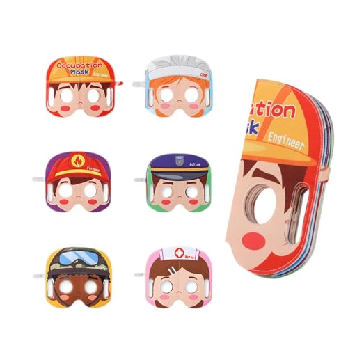 MagiDeal Bücher Spielzeug, Bücher Spielzeug, Kleinspielzeug, Danke Geschenke, Crinkle Stoff Touch and Feel für 0-3-6-12-18 Monate Neugeborene Jungen Mädchen, Beruf MagiDeal Bücher Spielzeug, Bücher Spielzeug, Kleinspielzeug, Danke Geschenke, Crinkle Stoff Touch and Feel für 0-3-6-12-18 Monate Neugeborene Jungen Mädchen, Beruf von MagiDeal