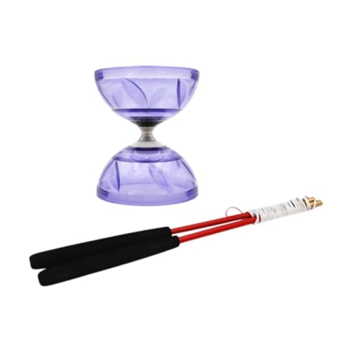 MagiDeal Diabolo-Ballspielzeug, chinesisches Diabolo-Set, Fitness, leichtes chinesisches Jonglierspielzeug, Dreifachlager-Diabolo für Erwachsene, Kinder, Rasen MagiDeal Diabolo-Ballspielzeug, chinesisches Diabolo-Set, Fitness, leichtes chinesisches Jonglierspielzeug, Dreifachlager-Diabolo für Erwachsene, Kinder, Rasen von MagiDeal