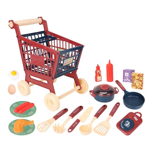 MagiDeal -Einkaufswagen-Spielset, Rollenspielset, frühes Lernen, realistische kreative Simulation, Geschenk, Küchenspielset MagiDeal -Einkaufswagen-Spielset, Rollenspielset, frühes Lernen, realistische kreative Simulation, Geschenk, Küchenspielset von MagiDeal